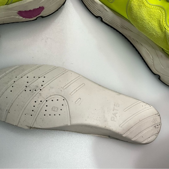 Rare Golden Goose Lime Green Dad Star Sneakers Size 38 - Picture 10 of 10